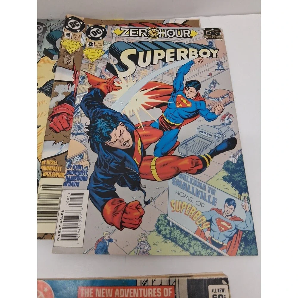 Lot Of 7 Superboy DC Comics